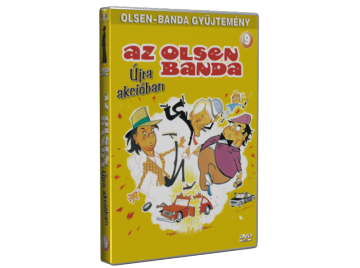Az Olsen-banda 09. - Az Olsen-banda újra akcióban DVD