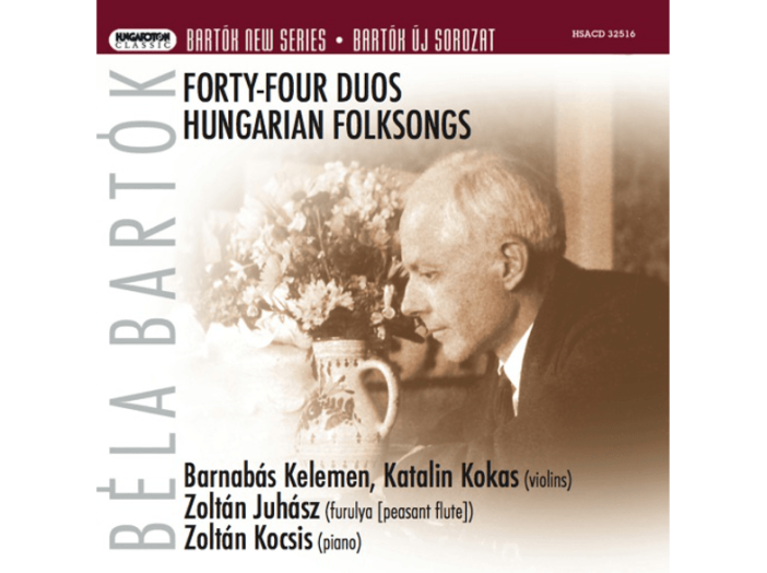 Bartók New Series - Forty-four Duos - Hungarian Folksongs CD