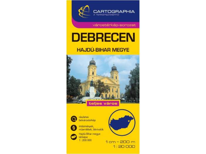 Debrecen várostérkép