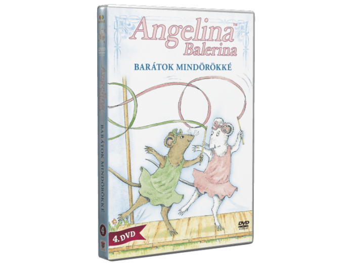 Angelina balerina 4. - Barátok mindörökké DVD
