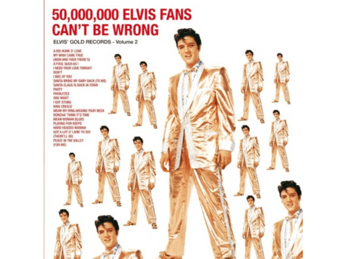 50000000 Elvis Fans Can't Be Wrong Gold Records Vol. 2 LP