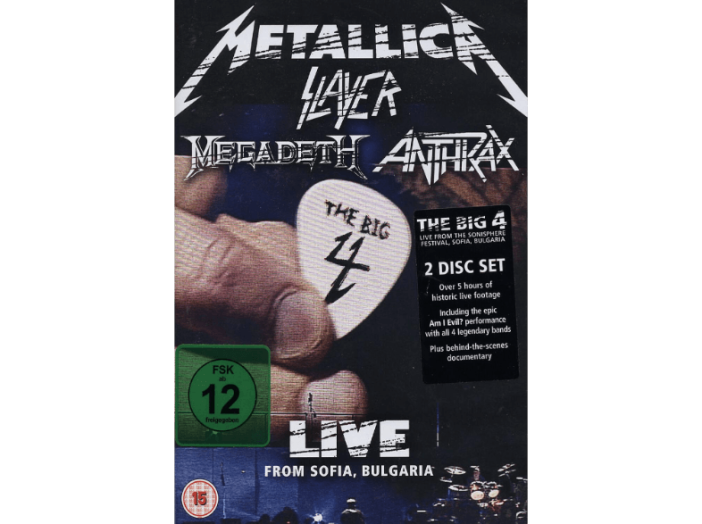 The Big Four: Live From Sofia DVD