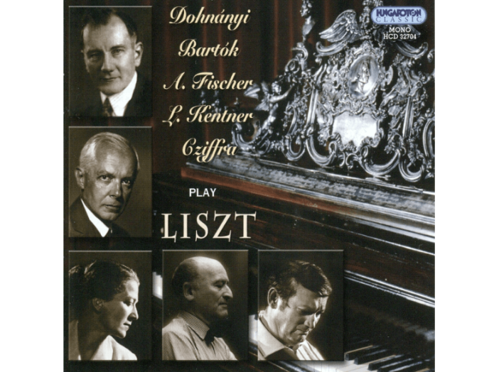 Dohnányi, Bartók, A. Fischer, L. Kentner, Cziffra play Liszt CD