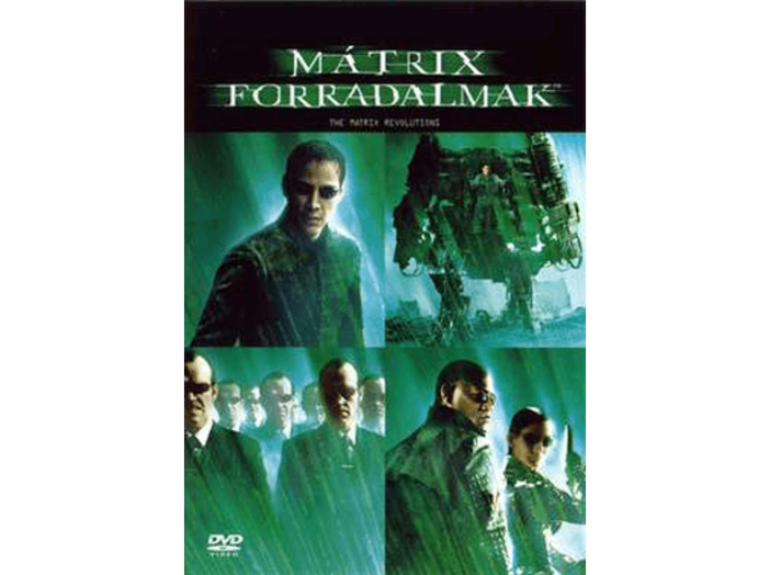 Mátrix - Forradalmak DVD