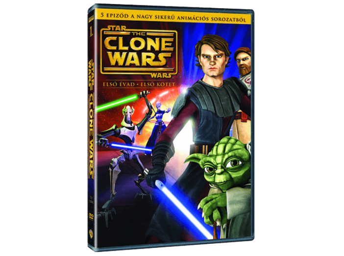 Star Wars: A klónok háborúja - 1. évad, 1. kötet DVD