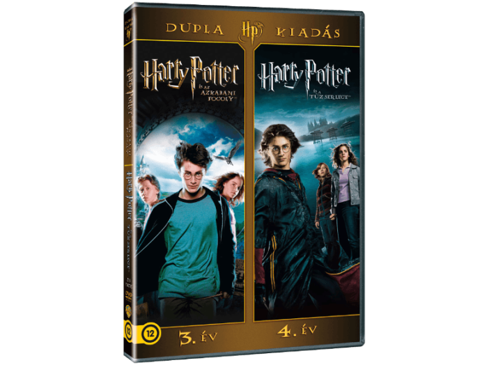 Harry Potter és az azkabani fogoly / Harry Potter és a Tűz serlege DVD