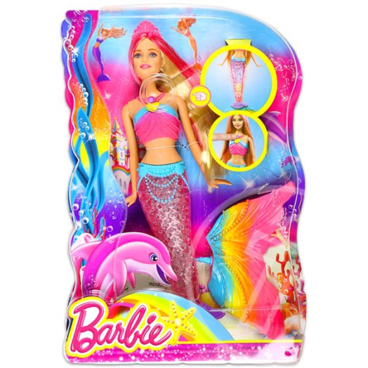 Szivárványsellő Barbie