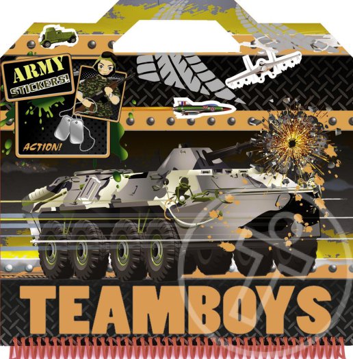 Teamboys - Stickers!-Army Action!