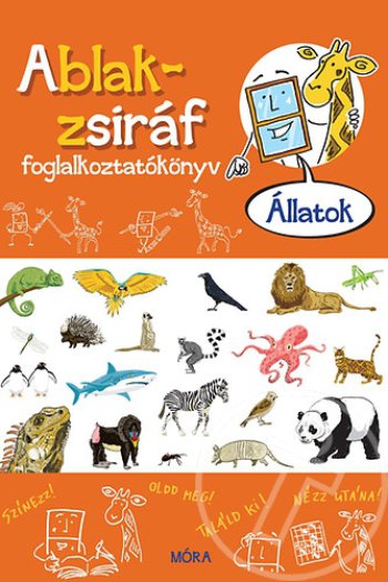 Ablak-zsiráf foglalkoztatókönyv: Állatok