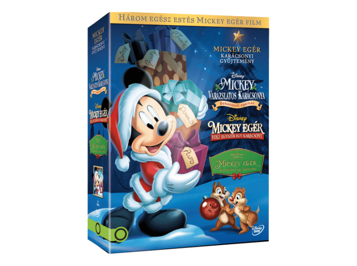 Mickey Egér Karácsonyi gyűjtemény (díszdoboz) DVD