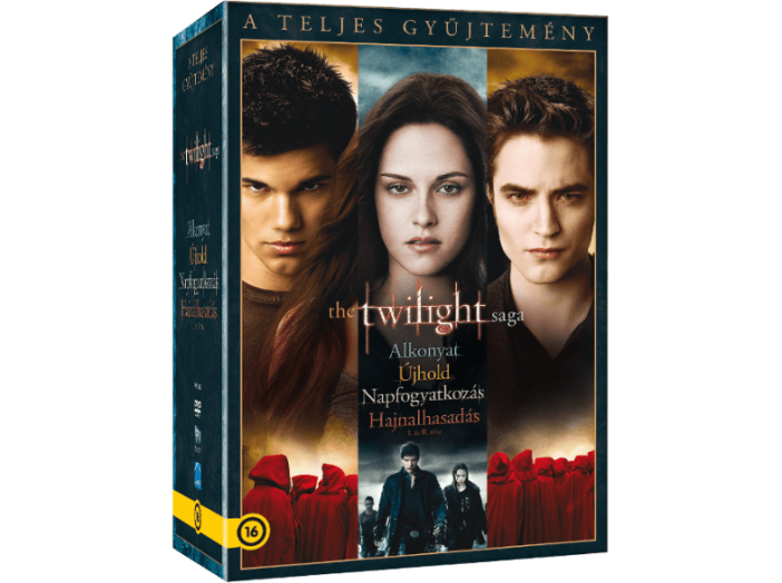 The Twilight Saga (Alkonyat) - A teljes gyűjtemény (díszdoboz) DVD