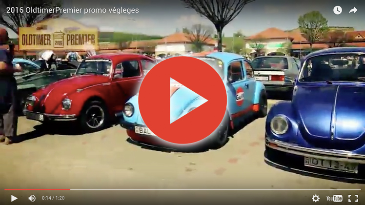 Veterán járművek találkozója Premier Outlet 2016. videó