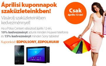 Kuponok a Pólus edigitalban április 12-én!