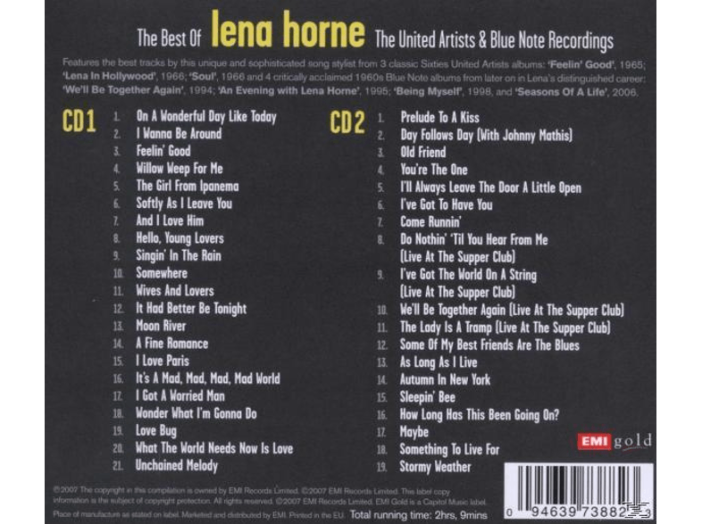 The Best of Lena Horne CD