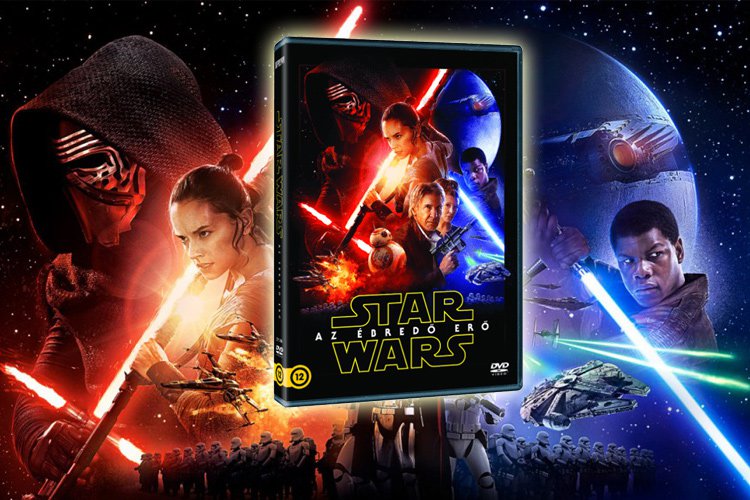 Itt a Star Wars Ébredő Erő DVD, Blu-ray és filmzene