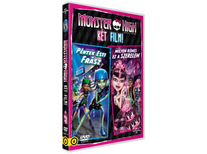 Monster High - Két film! - Péntek esti frász / Milyen rémes ez a szerelem DVD
