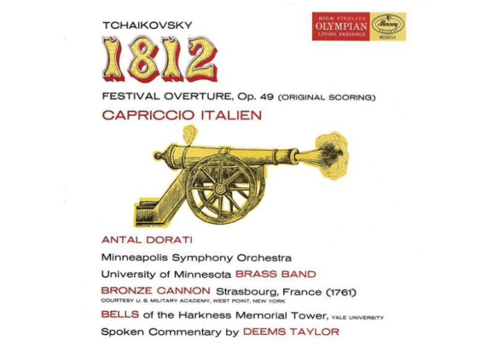 1812 Festival Overture - Capriccio Italien LP
