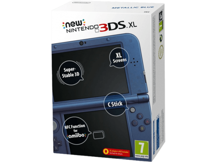Nintendo 3DS XL kék