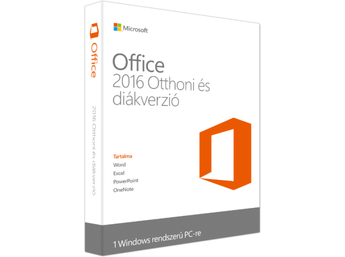 Office 2016 Otthoni és diákverzió PC