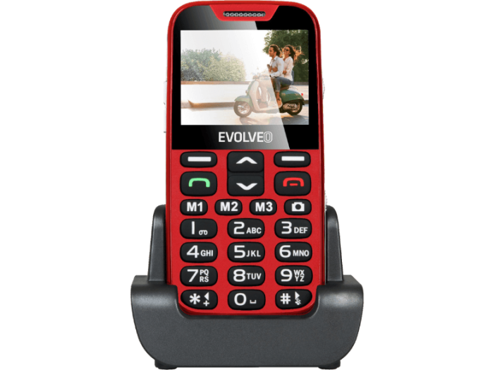 EasyPhone XD EP-600 red kártyafüggetlen mobiltelefon