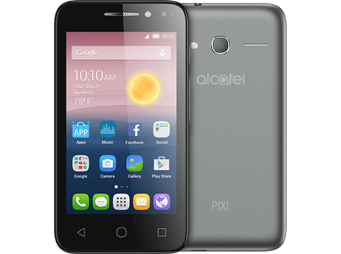 One Touch Pixi 4 (850D) 6" fekete kártyafüggetlen okostelefon