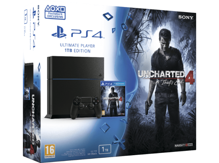 PlayStation 4 1 TB + Uncharted 4 (PS4)