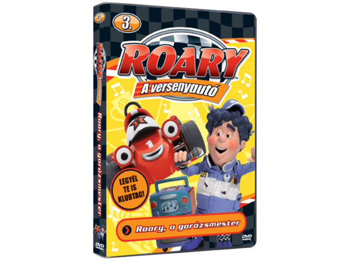 Roary, a versenyautó 3. - Roary, a garázsmester DVD