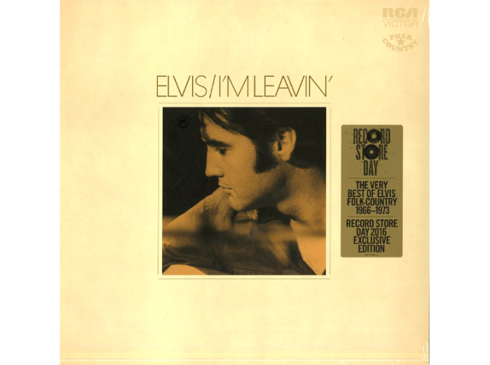 I'm Leavin' - The Very Best of Elvis Folk-Country 1966-1973 LP