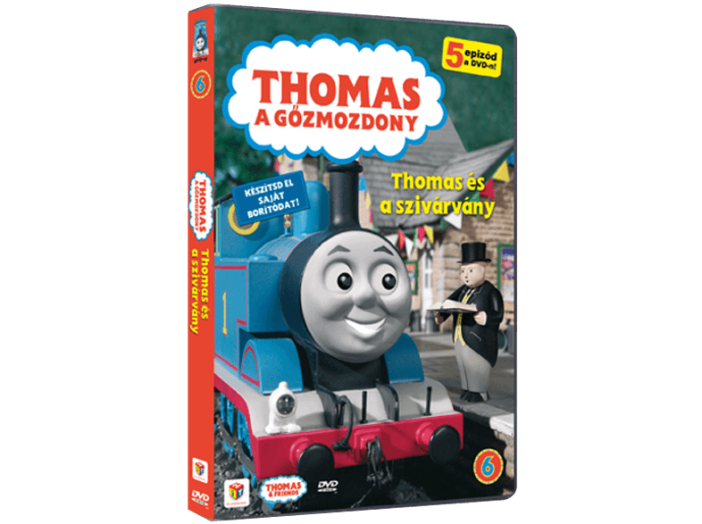 Thomas, a gőzmozdony 6. - Thomas és a szivárvány DVD