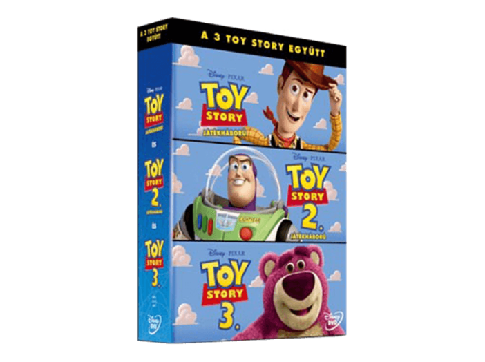 Toy Story trilógia DVD