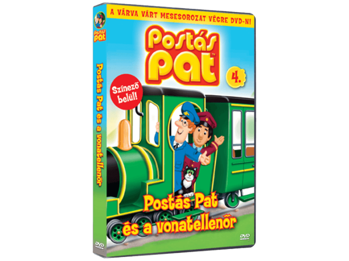 Postás Pat 4. - Postás Pat és a vonatellenőr DVD