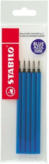 STABILO tollbetét kék 318-hoz 5db