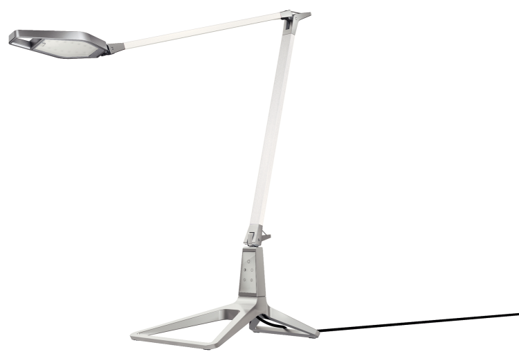 Leitz Style Smart LED asztali lámpa, kristályfehér