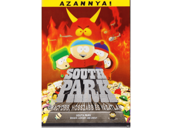 South Park - Nagyobb, hosszabb és vágatlan DVD