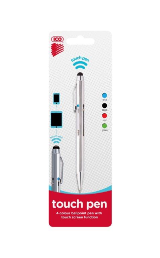 ICO Kaméleon 5in1 Touch Pen golyóstoll BL