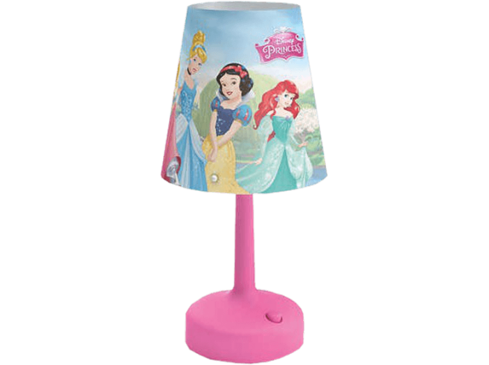 Disney Hercegnők elemes asztali lámpa, LED, rózsaszín (71796/28/16)