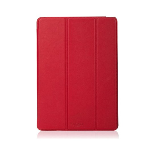 Knomo - Folio iPad Air 2 bőrtok - Piros