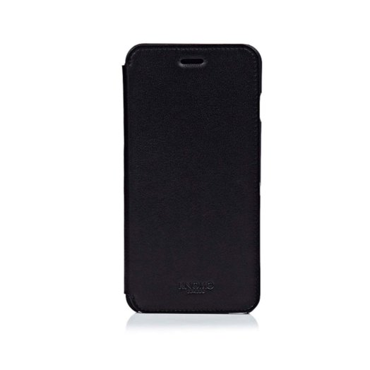 Knomo - iPhone Leather Folio - iPhone 6 Plus - Fekete