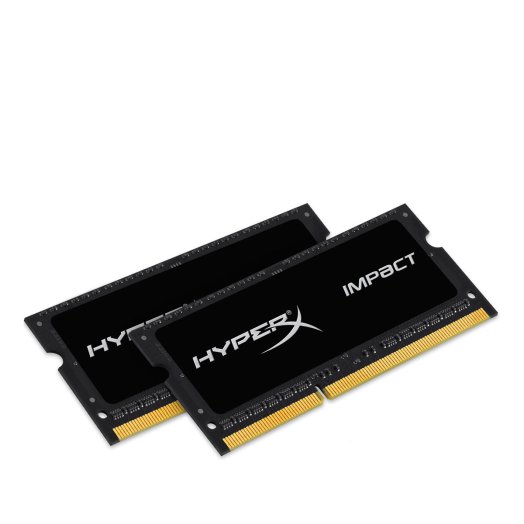 Kingston - HyperX Impact 16GB 1866MHz DDR3 - SODIMM CL11 2x8GB memória modul