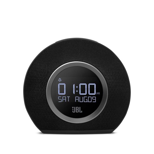JBL - Horizon ébresztős Bluetooth hangszóró USB töltővel - Fekete