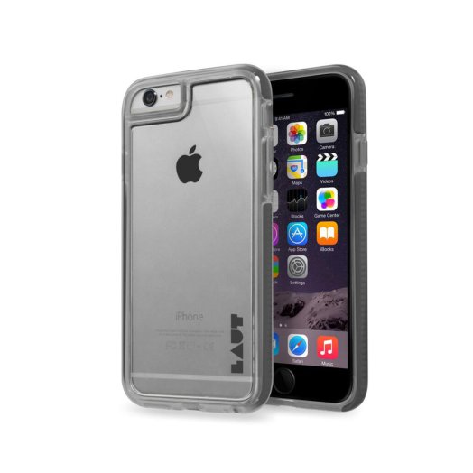 LAUT - Fluro iPhone 6/6s tok - Fekete