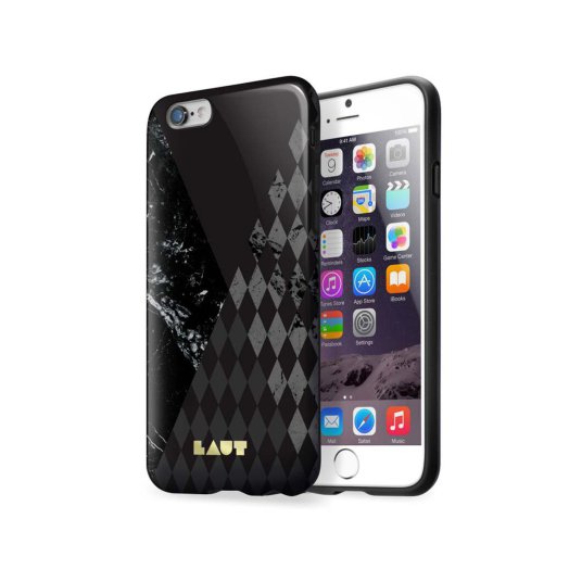 LAUT - Huex Pop iPhone 6/6s tok - Fekete