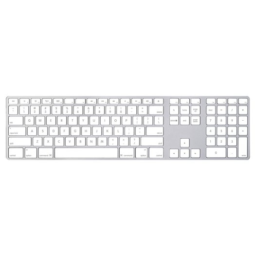 Apple Keyboard with Numeric Keypad magyar kiosztással