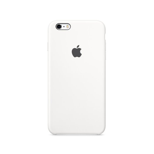 Apple - iPhone 6s szilikon tok - fehér