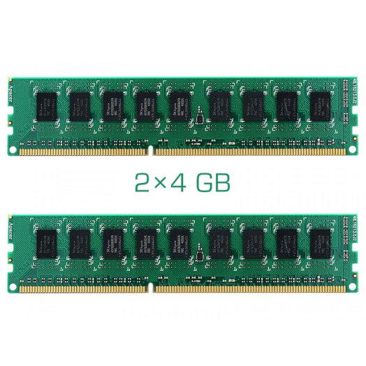 Synology 2x4 GB ECC memory kit