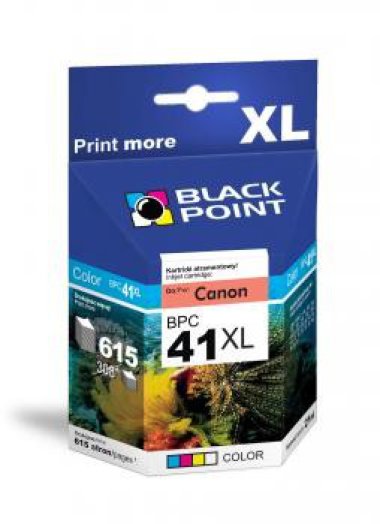 Black Point patron BPC41XL (Canon CL-41) színes