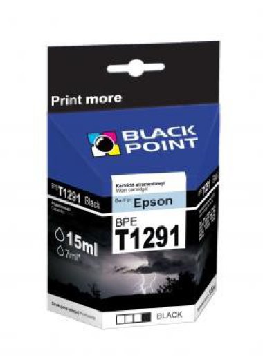 Black Point patron BPET1291 (Epson T1291) fekete