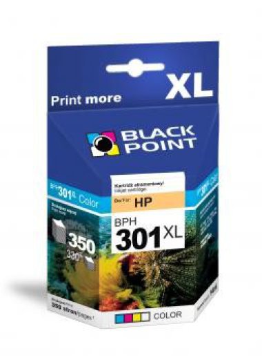 Black Point patron BPH301XLC (HP CH564EE) színes