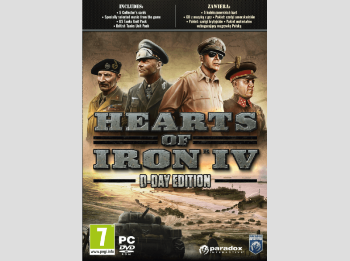 Hearts of Iron 4 - D-Day Edition (PC)