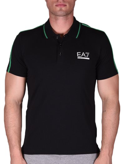 MANS KNIT POLO     BRGHTGREEN